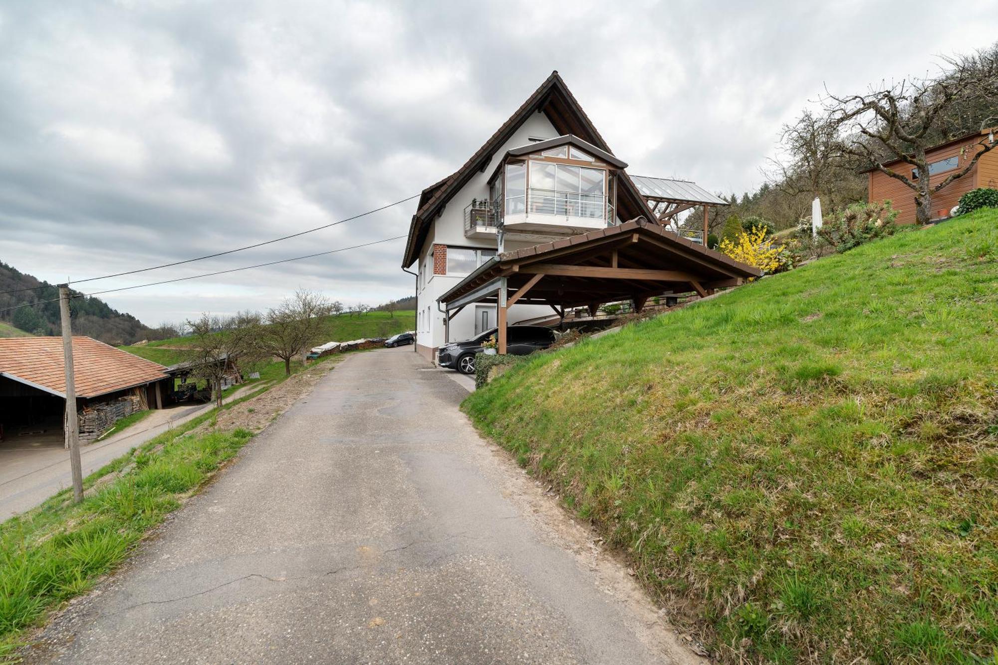 Apartamento Haus Am Schroffen Ottenhofen im Schwarzwald Exterior foto